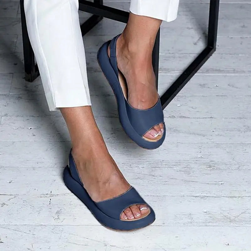 Fabienne | Sandales compensées orthopédiques stylées pour femmes