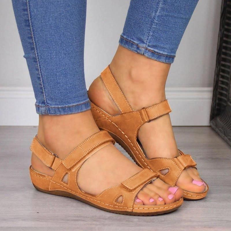 Brigitte | Sandales orthopédiques au charme rétro