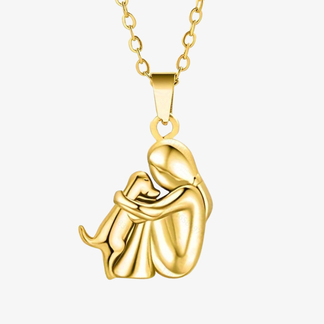 Lalá | Collier avec pendentif en forme de chien