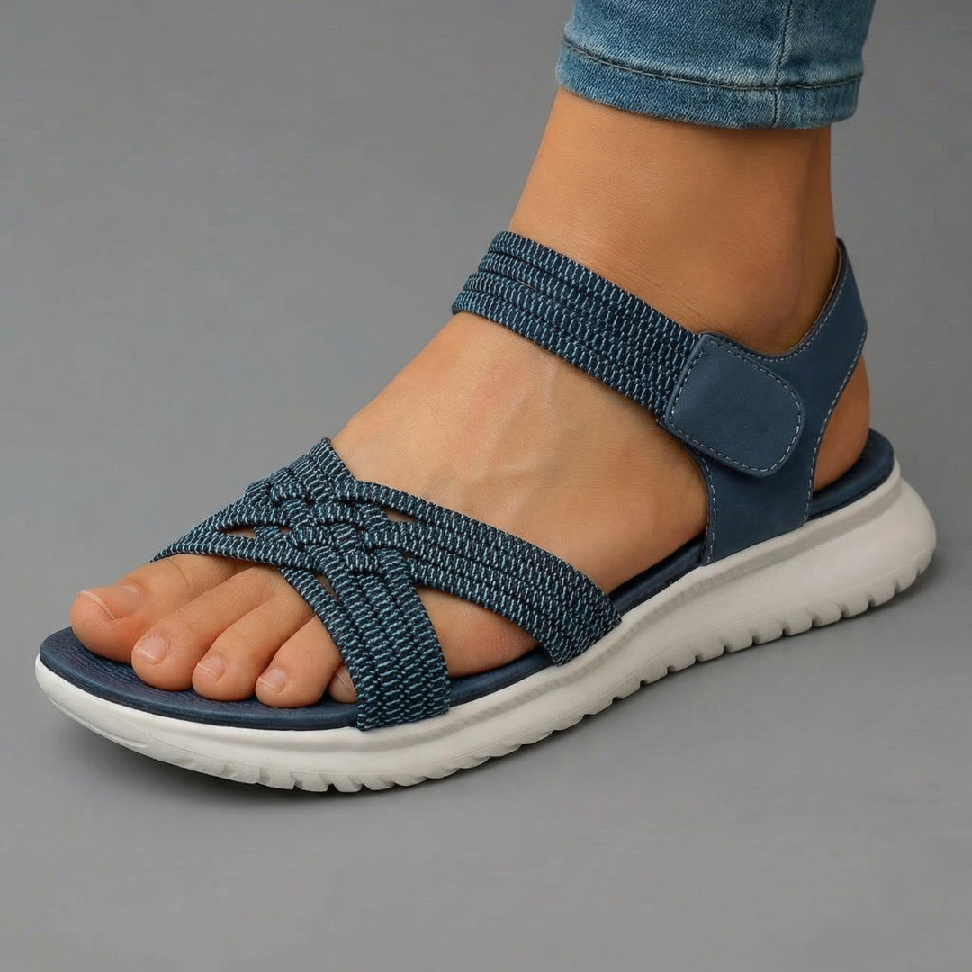 Romy | Sandales de confort orthopédique