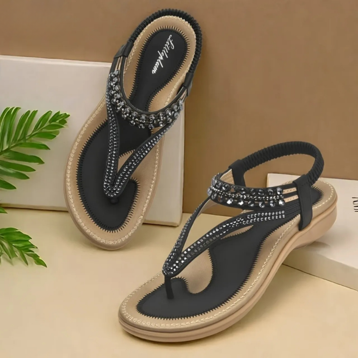 Janina | Sandales orthopédiques confortables pour femmes en matériau de haute qualité