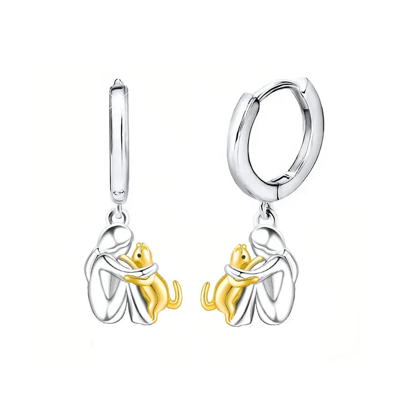 Lili | Boucles d'oreilles avec icône de chat
