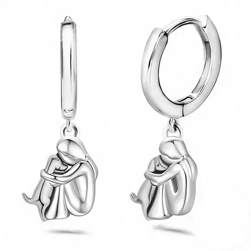 Lalá | Boucles d'oreilles avec icône de chien
