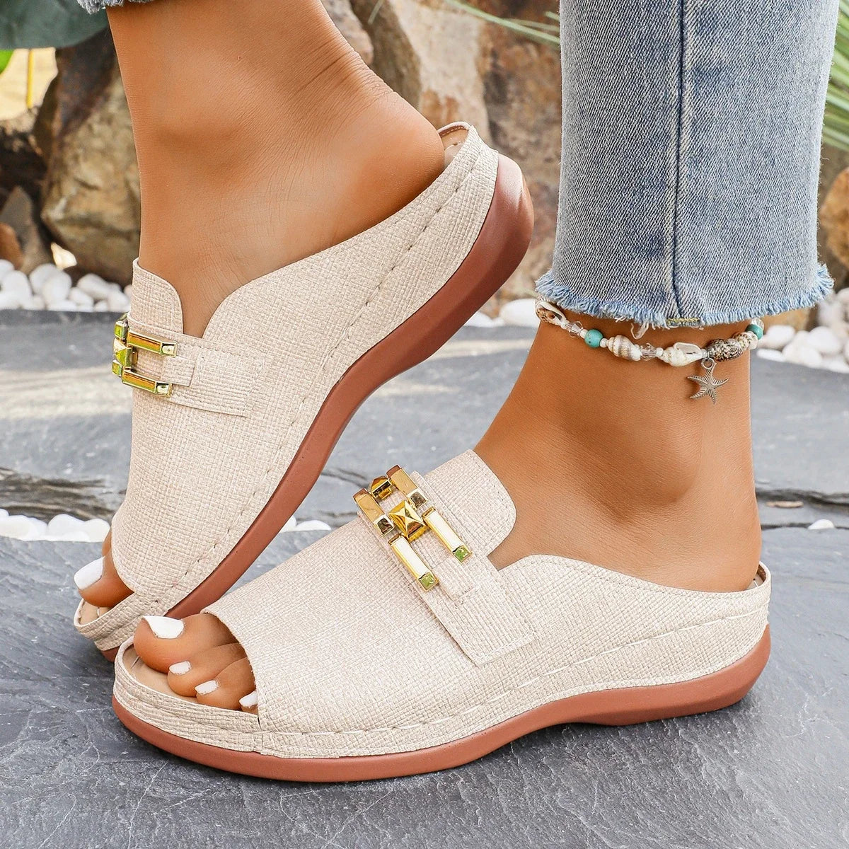 Dorothee | Chaussons antidérapants pour femmes