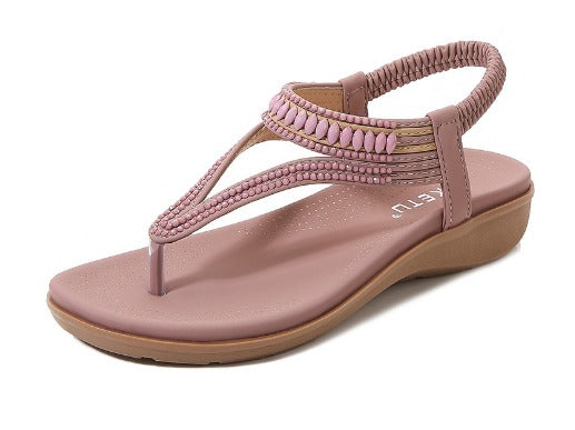 Janina | Sandales orthopédiques confortables pour femmes en matériau de haute qualité