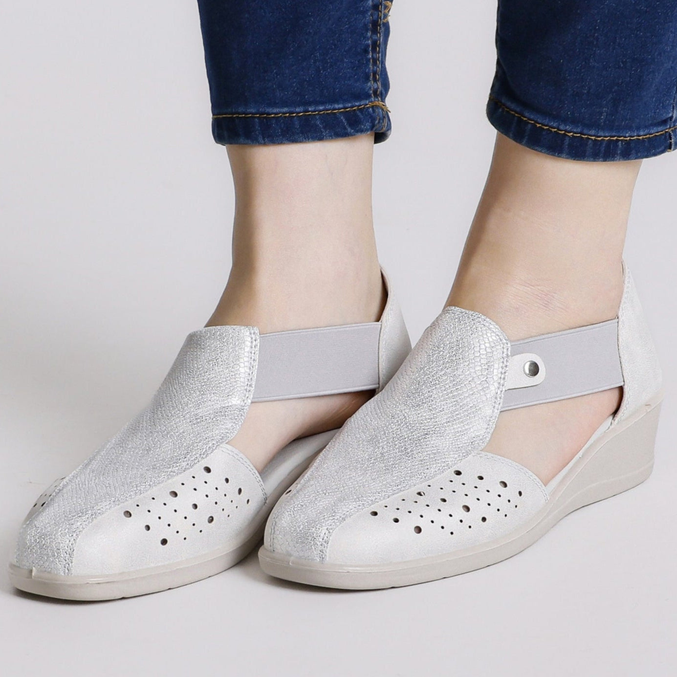 Helena | Sandales compensées confortables pour le quotidien et les loisirs