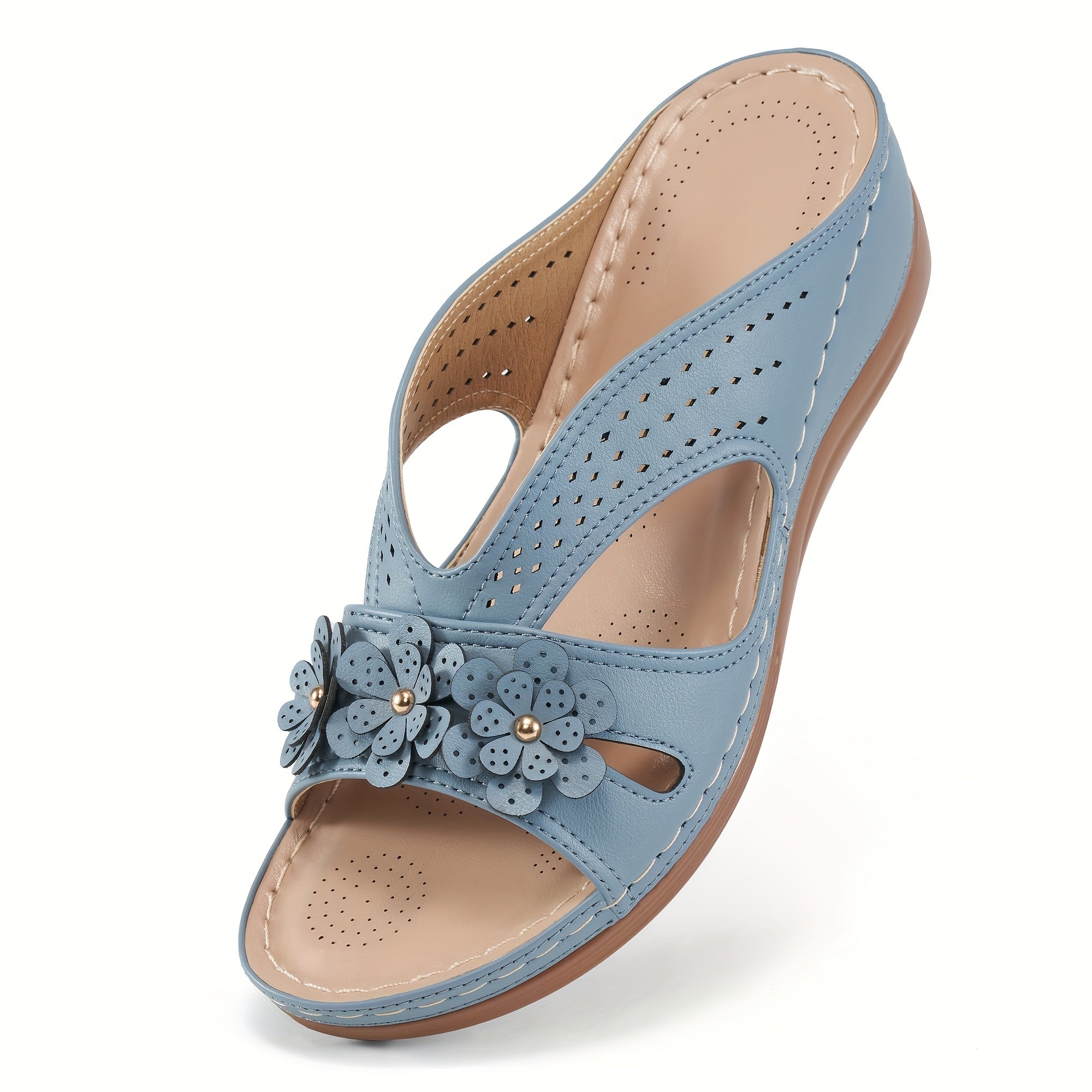 Johanna | Sandales élégantes avec des marguerites