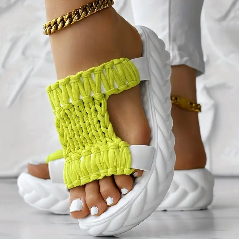 Liesel | Sandales unies confortables pour femmes