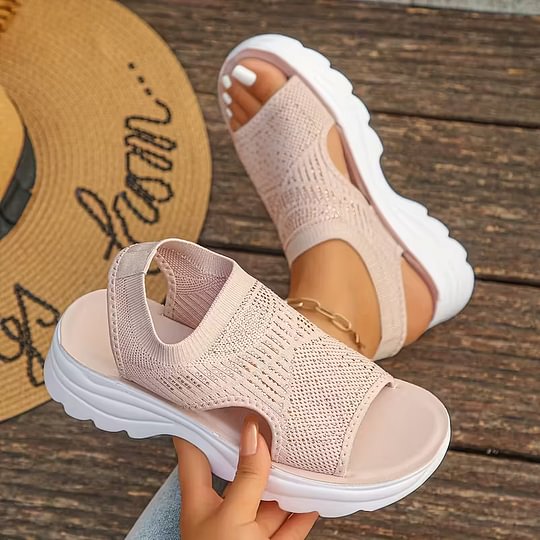 Heidi | Sandales de sport pour femmes en couleur unie avec un grand confort de port
