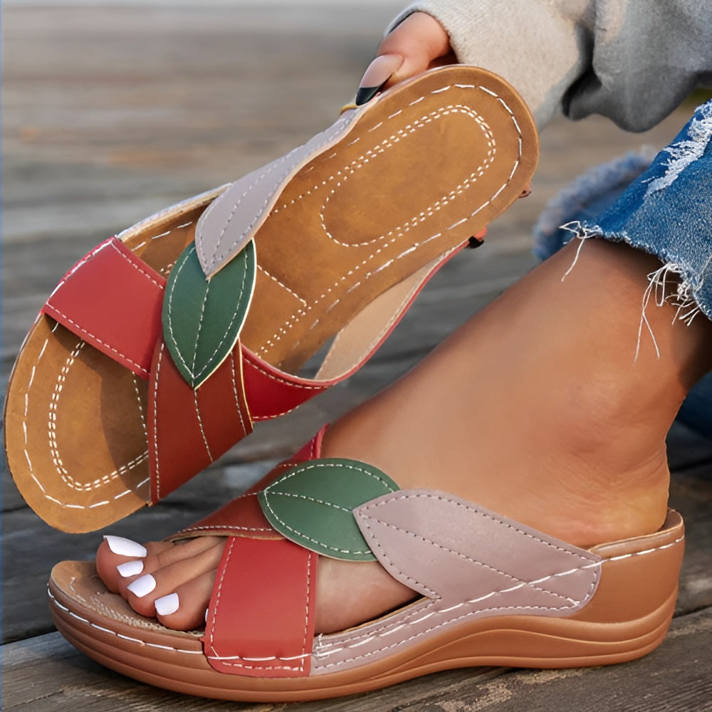 Kordula | Sandales d'été confortables à enfiler
