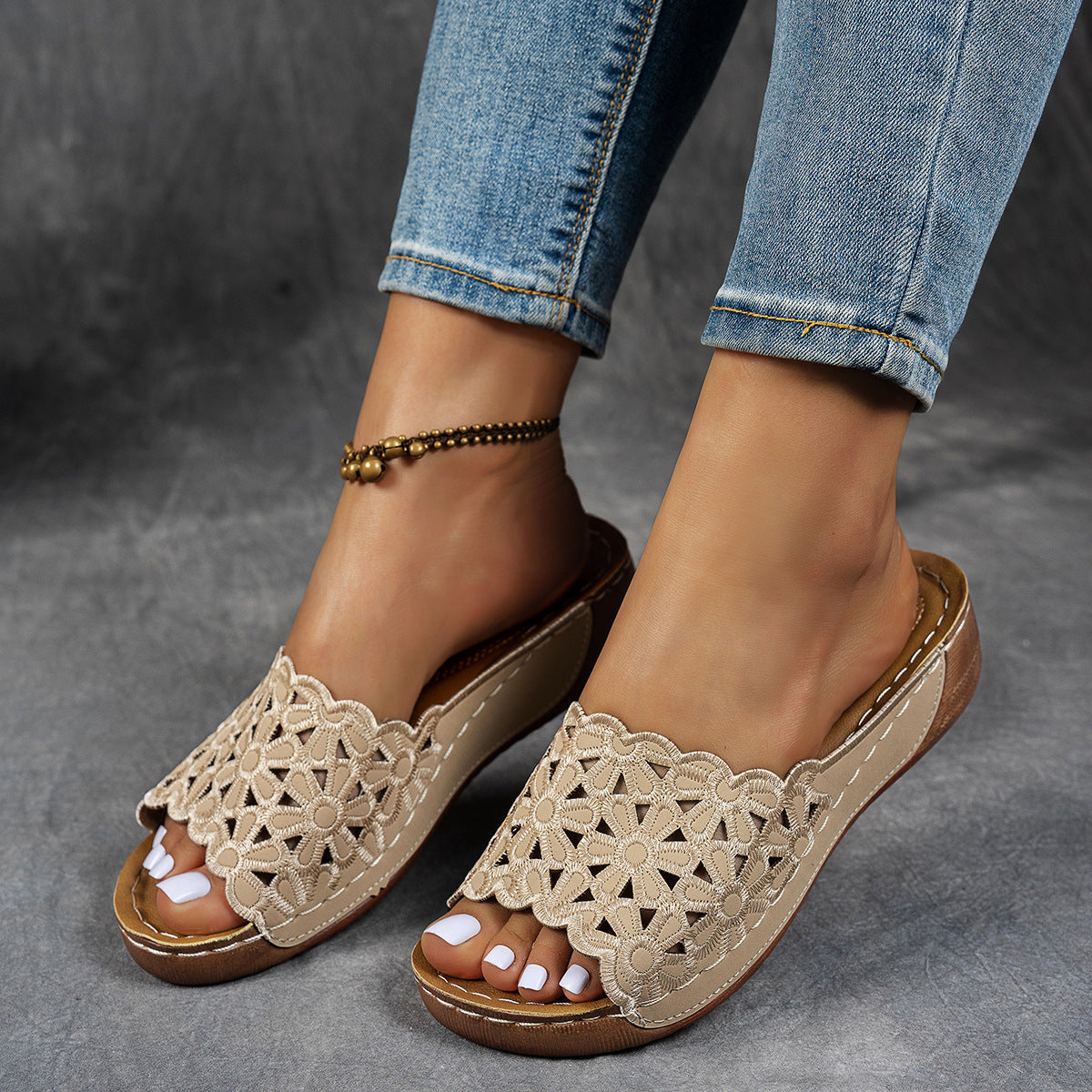 Diana | Chaussons confortables avec soutien orthopédique