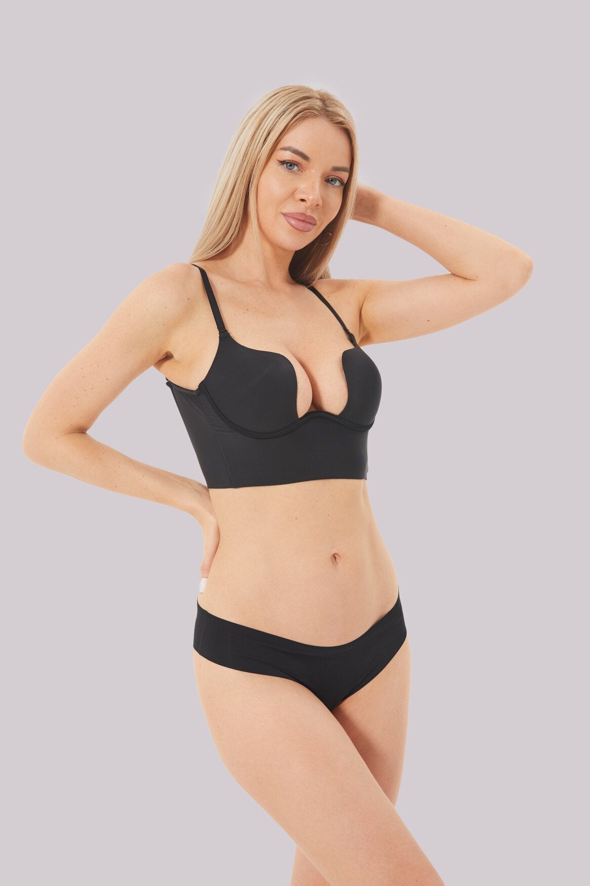 Ivette | Soutien-gorge invisible avec décolleté plongeant