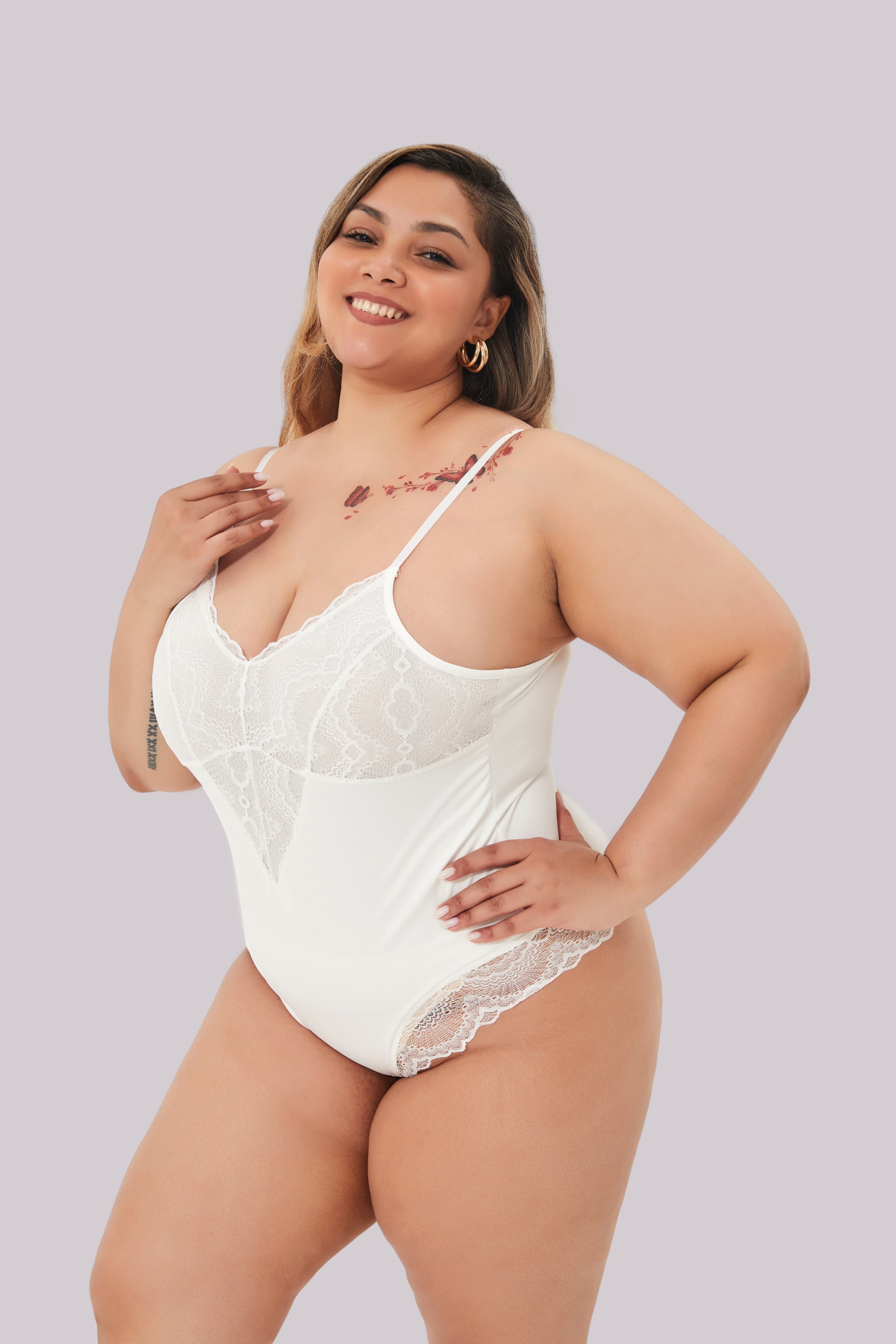 Rose | Body Shapewear en dentelle
