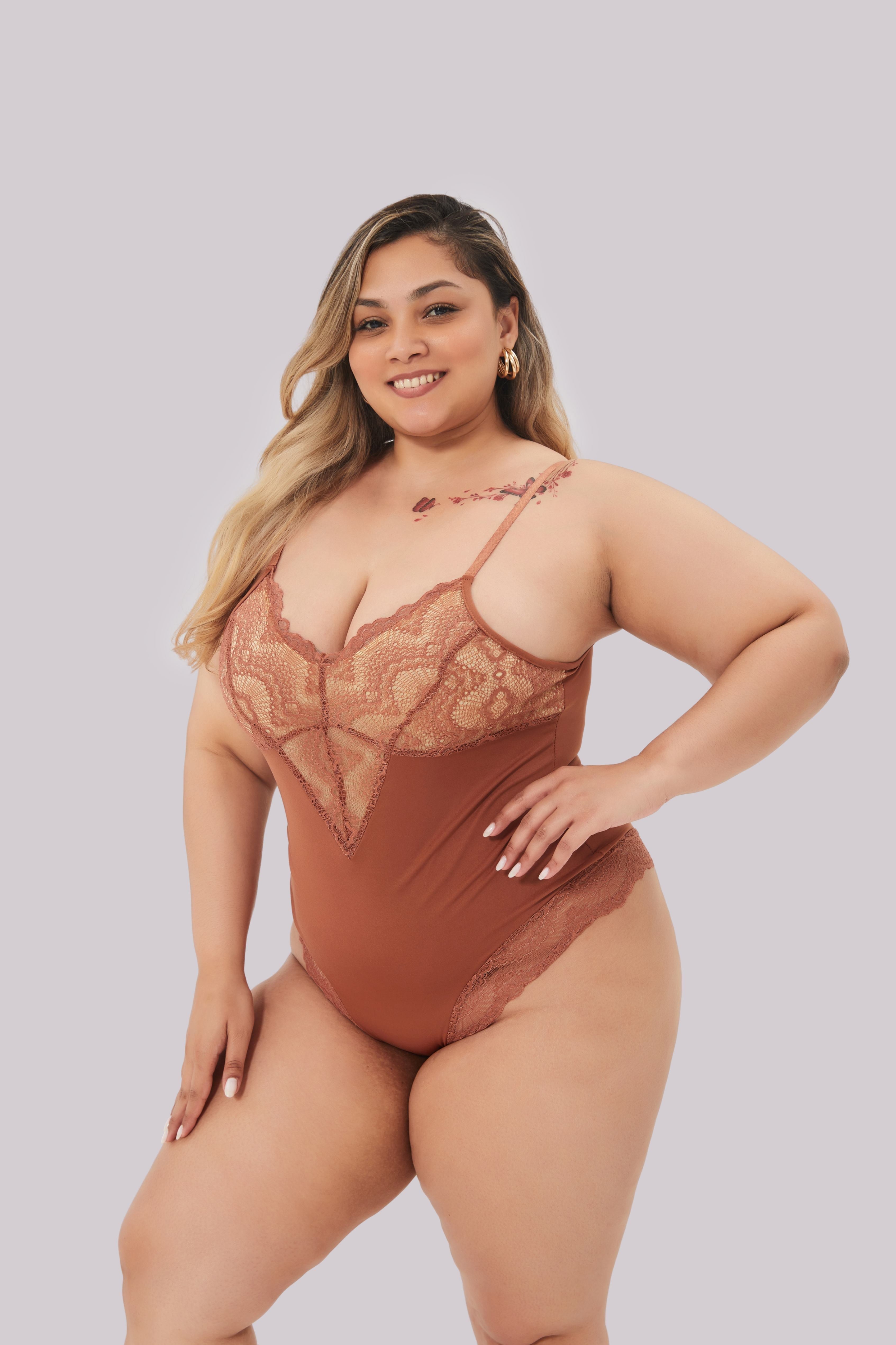 Rose | Body Shapewear en dentelle