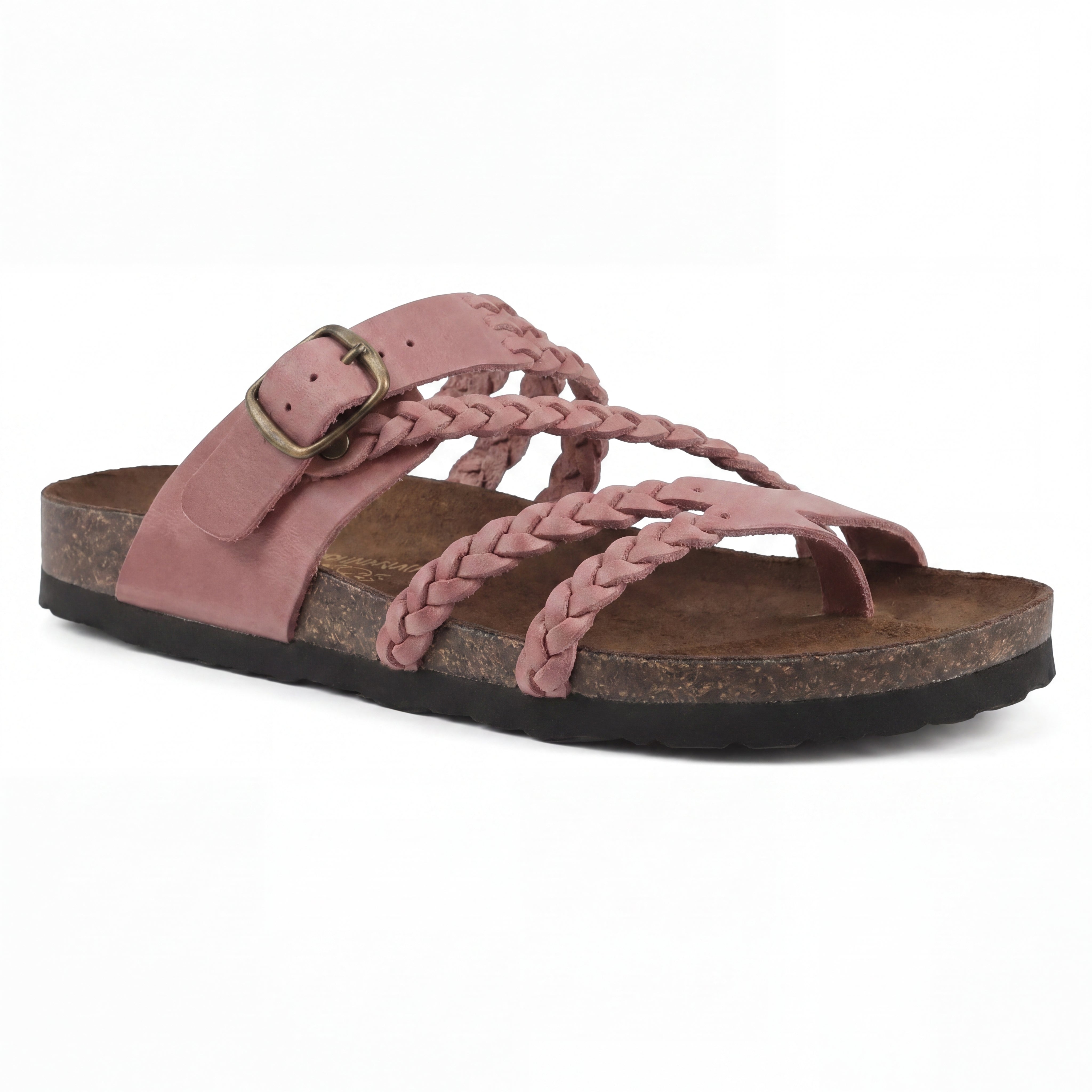 Adelheid | Sandales tressées avec boucle réglable