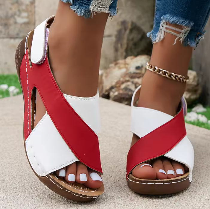 Antonia | Confortable et léger - Sandales à talon compensé