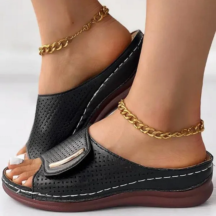 Lieselott | Chaussures orthopédiques à bouts ouverts pour femmes